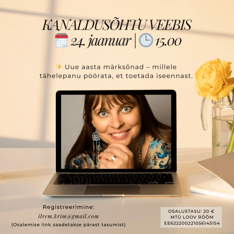 Kanaldusõhtu veebi vahendusel.